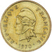 Moneta, Nowe Hebrydy, Franc, 1970, Paris, AU(55-58), Mosiądz niklowy, KM:4.1