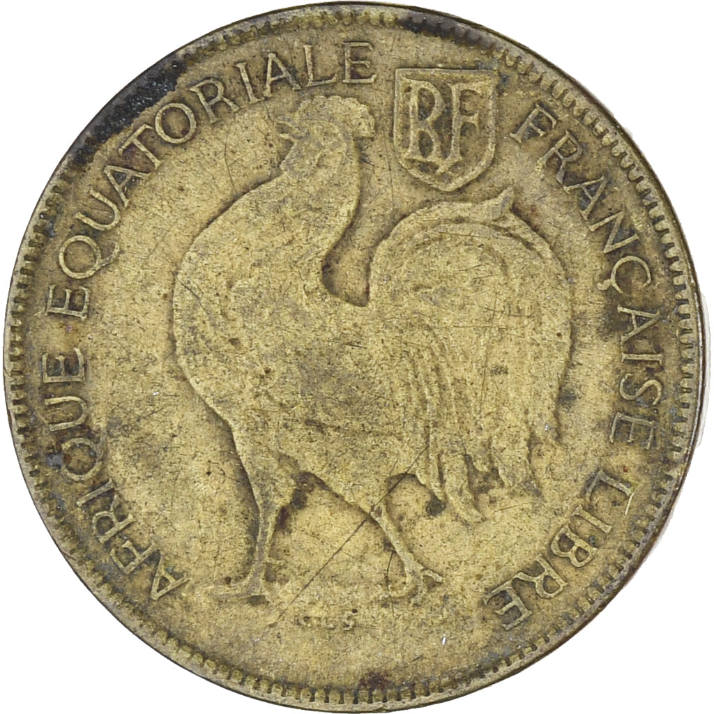 Münze, Frankreich, Franc, 1942, SS, laiton