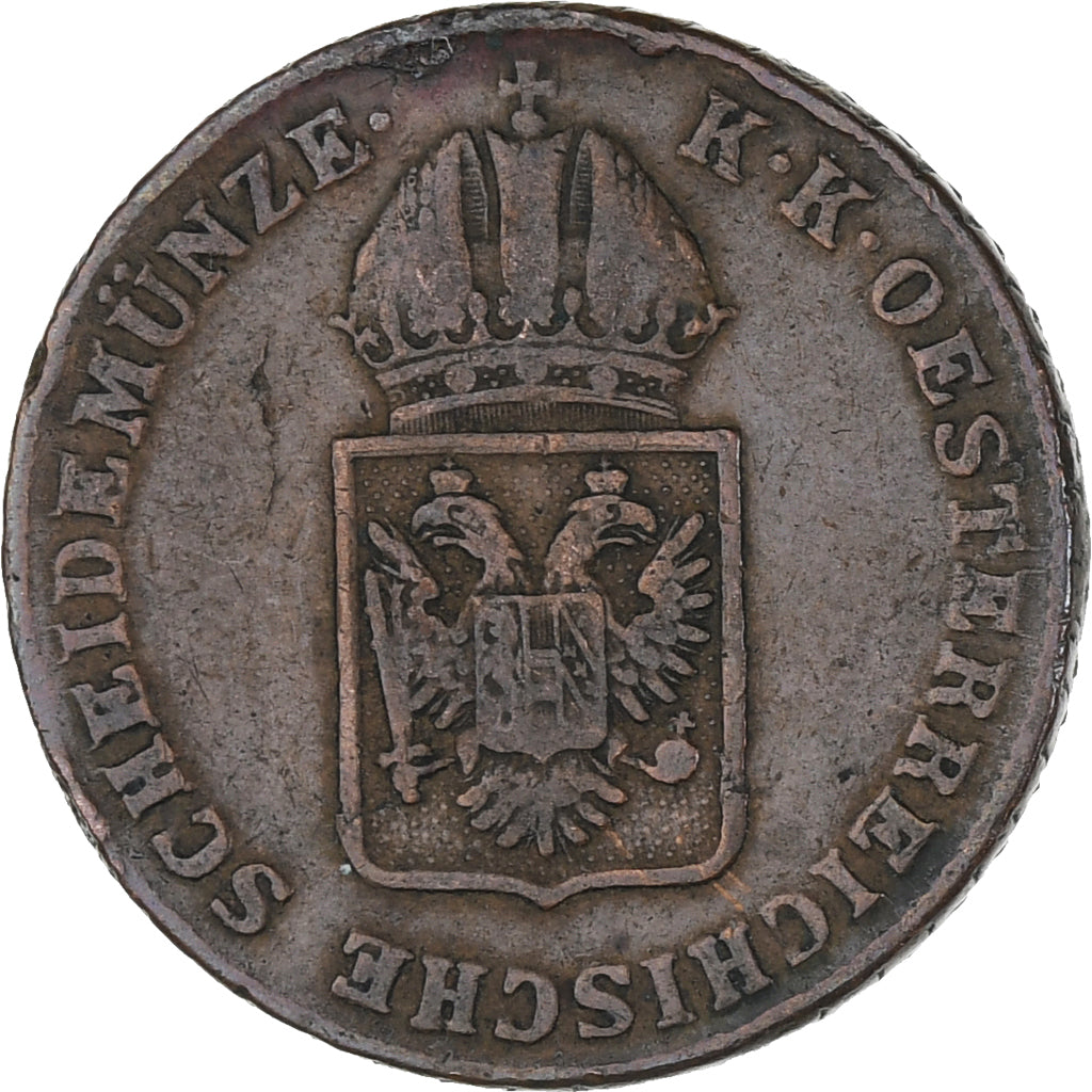 Coin, Austria, Franz II (I), Kreuzer, 1816, EF(40-45), Copper, KM:2113