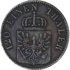Moneta, Stati tedeschi, PRUSSIA, Friedrich Wilhelm IV, 3 Pfennig, 1858, Berlin