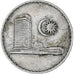 Münze, Malaysia, 20 Sen, 1967, Franklin Mint, SS, Kupfer-Nickel, KM:4