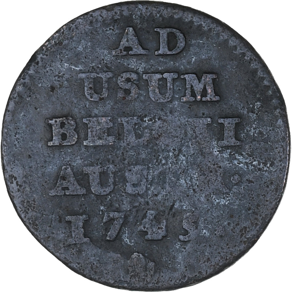 Monnaie, Pays-Bas autrichiens, Maria Theresa, Liard, Oord, 1745, TB+, Cuivre