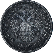 Monnaie, Autriche, Franz Joseph I, Kreuzer, 1851, TTB, Cuivre, KM:2185