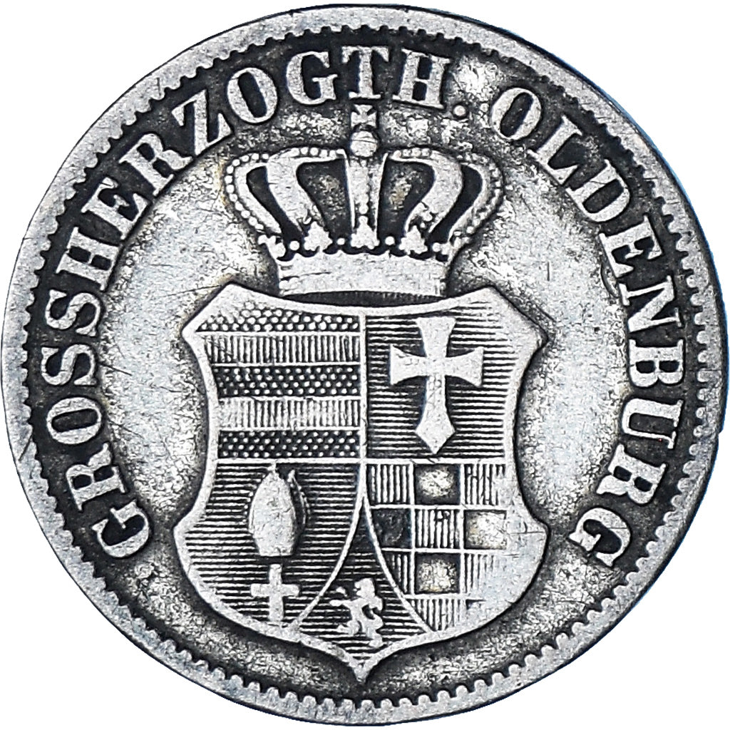 Coin, German States, OLDENBURG, Nicolaus Friedrich Peter, 2-1/2 Groschen, 1/12