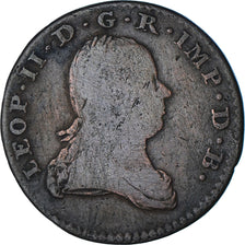 Coin, AUSTRIAN NETHERLANDS, Leopold II, 2 Liards, 2 Oorden, 1791, Brussels