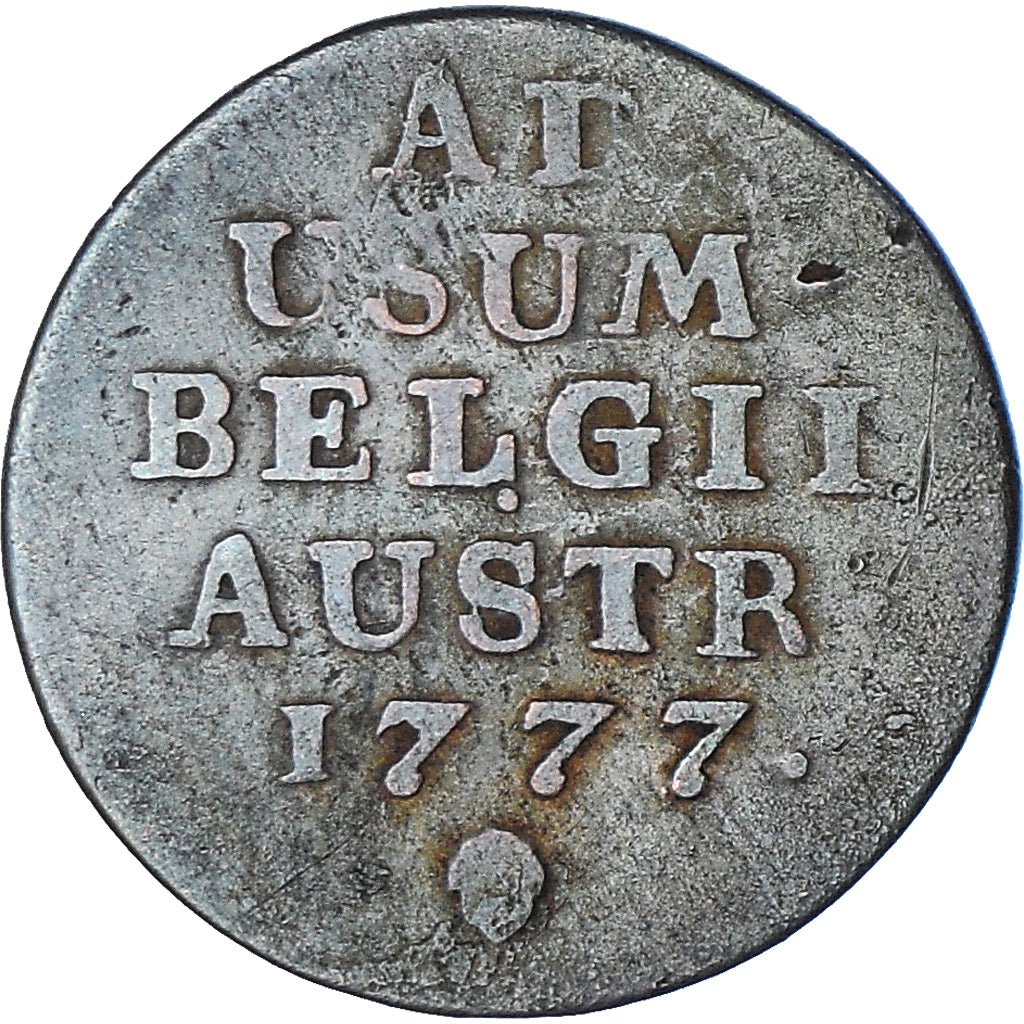 Coin, AUSTRIAN NETHERLANDS, Maria Theresa, Liard, Oord, 1777, Brussels