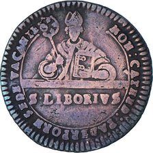 Coin, German States, PADERBORN, Sede Vacante, 6 Pfenning, 1761, M, EF(40-45)
