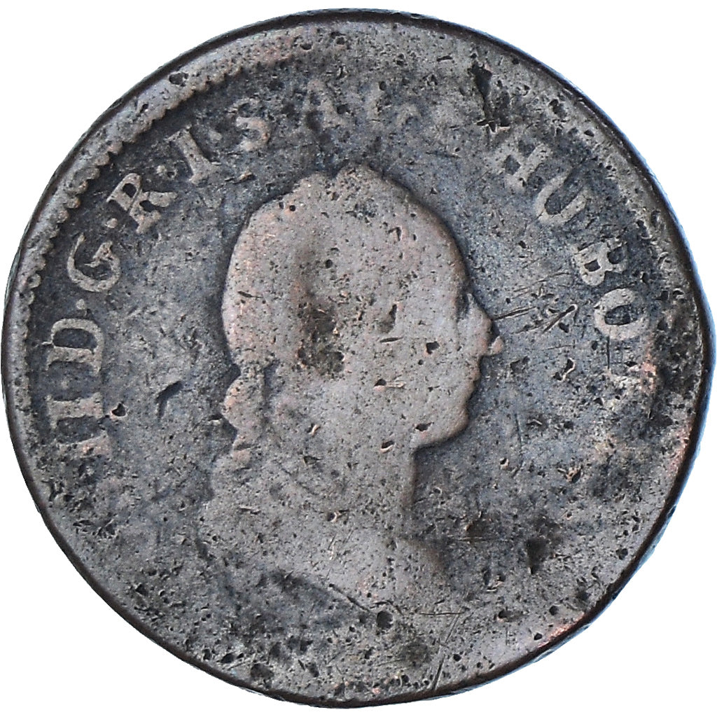 Moneta, Austria, Joseph II, Kreuzer, 1781, Kremnitz, MB, Biglione, KM:2056