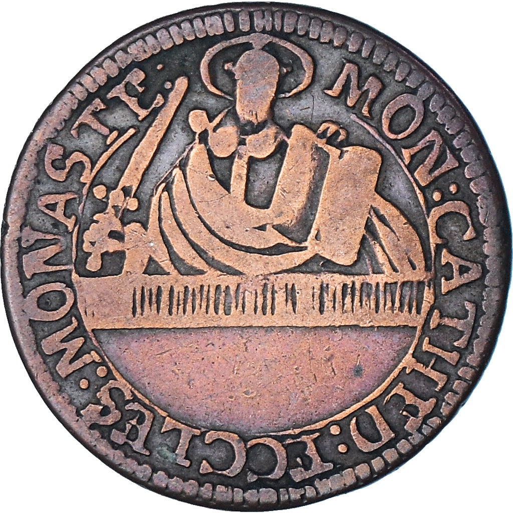 Coin, German States, MUNSTER, 4 Pfennig, 1790, VF(20-25), Copper, KM:446