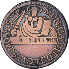Moeda, Estados Alemães, MUNSTER, 4 Pfennig, 1790, VF(20-25), Cobre, KM:446