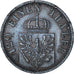 Münze, Deutsch Staaten, PRUSSIA, Wilhelm I, 3 Pfennig, 1869, SS, Kupfer, KM:482