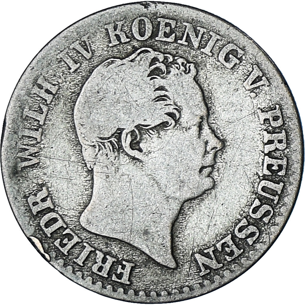 Moneta, Stati tedeschi, PRUSSIA, Friedrich Wilhelm IV, 2-1/2 Silber Groschen