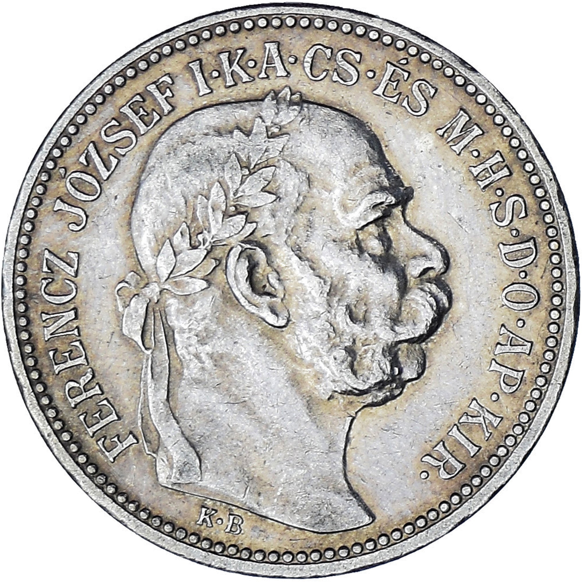 Moneda, Hungría, Franz Joseph I, Korona, 1915, EBC, Plata, KM:492
