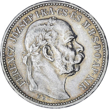 Moneda, Hungría, Franz Joseph I, Korona, 1915, EBC, Plata, KM:492