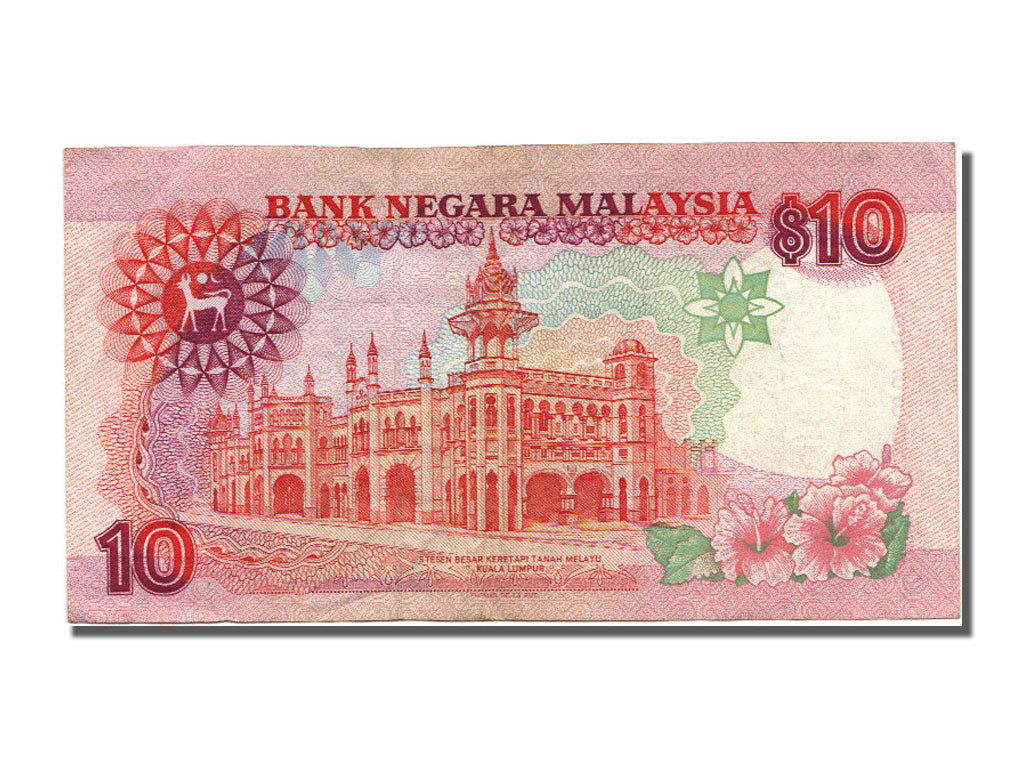 Malaya and British Borneo, 10 Ringgit, 1989, UNC(60-62), SV