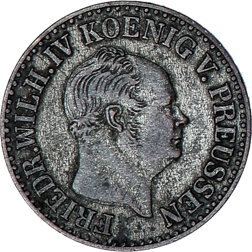 Münze, Deutsch Staaten, PRUSSIA, Friedrich Wilhelm IV, 1/2 Silber Groschen