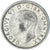Moneta, Gran Bretagna, George VI, 6 Pence, 1943, MB+, Argento, KM:852
