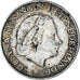 Coin, Netherlands, Juliana, Gulden, 1958, EF(40-45), Silver, KM:184