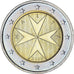 Malta, 2 Euro, 2008, Paris, SPL+, Bi-metallico, KM:132