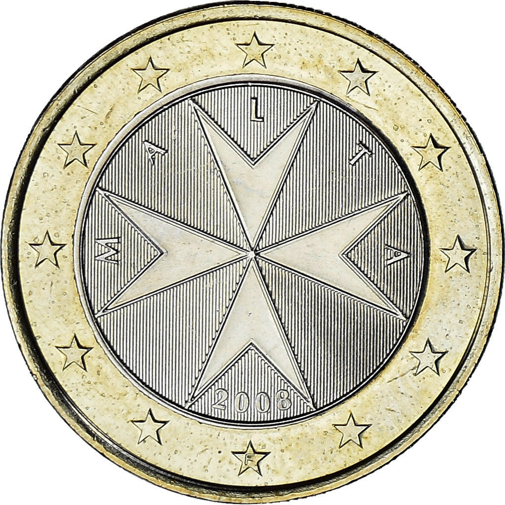 Malta, Euro, 2008, Paris, SPL+, Bi-metallico, KM:131