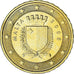 Malta, 10 Euro Cent, 2008, Paris, UNC, Tin, KM:128