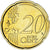 Malta, 20 Euro Cent, 2008, Paris, UNZ+, Messing, KM:129