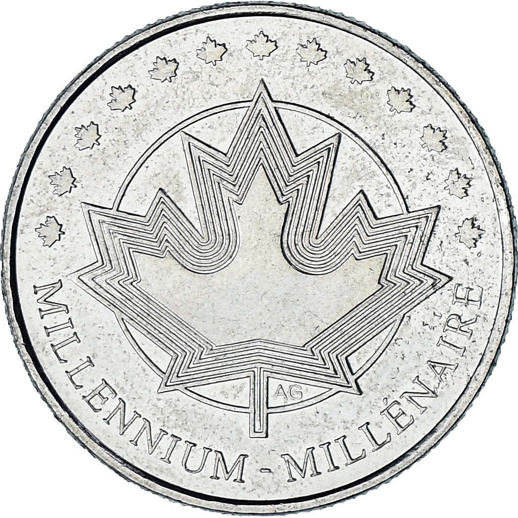 Canada, Medal, 2000, EF(40-45), Nickel