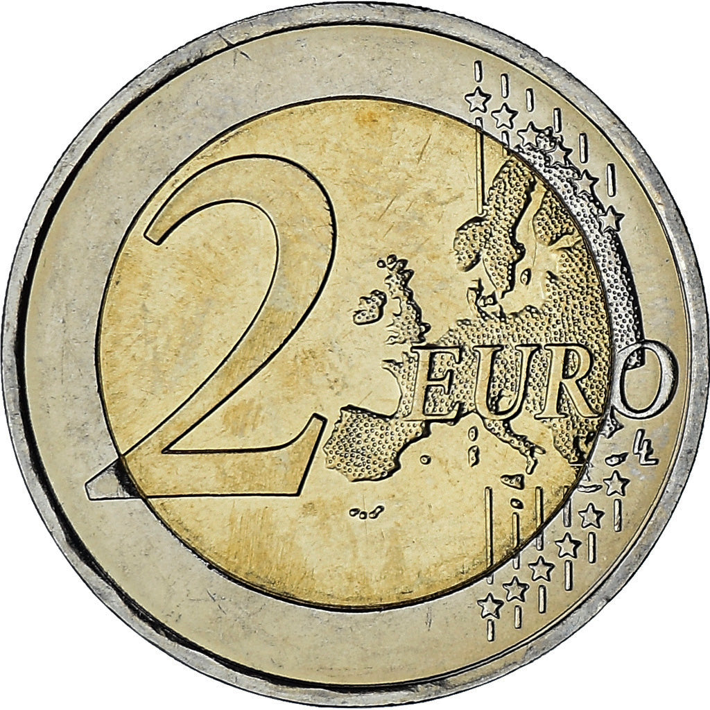 Monaco, Albert II, 2 Euro, 2011, Paris, AU(55-58), Bimetaliczny, KM:195