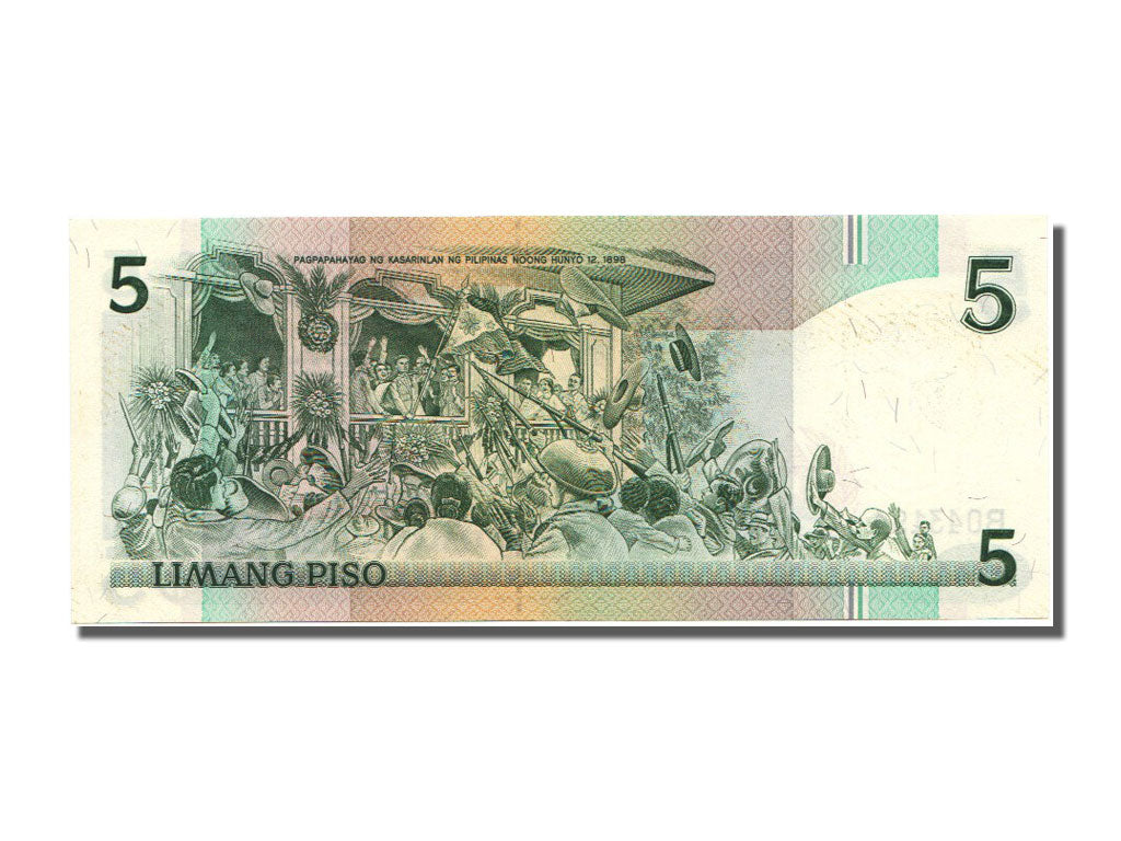 Philippines, 5 Piso type 1985-91