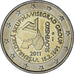 Eslováquia, 2 Euro, 2011, Kremnica, MS(63), Bimetálico, KM:114