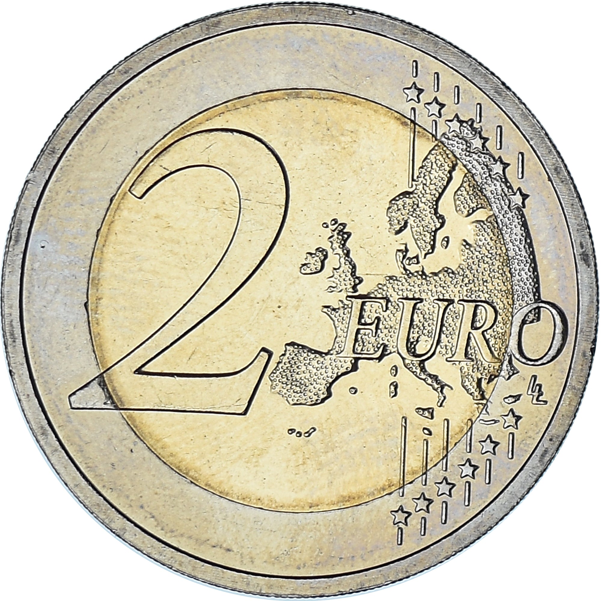Luxembourg, Henri, 2 Euro, 2011, MS(63), Bi-Metallic, KM:116