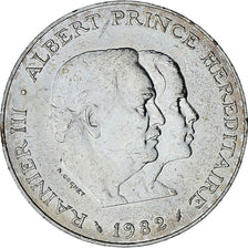 Coin, Monaco, Rainier III, 100 Francs, 1982, AU(55-58), Silver, KM:161
