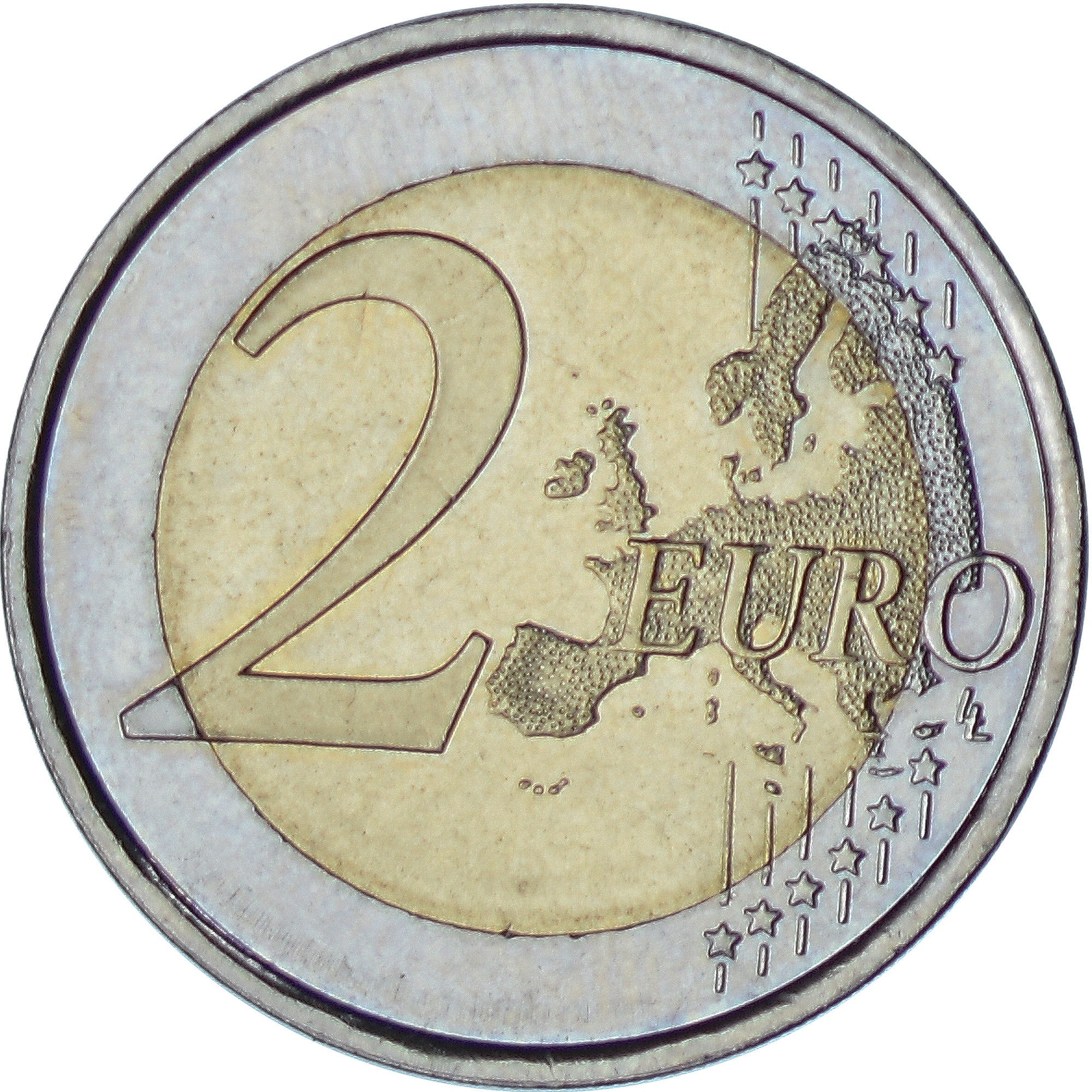 Spain, 2 Euro, 2015, AU(55-58), Bi-Metallic