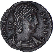 Coin, Nummus, 347-348, Thessalonica, AU(55-58), Copper