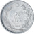 Munten, Turkije, 2-1/2 Lira, 1960, ZF, Stainless Steel, KM:893.1