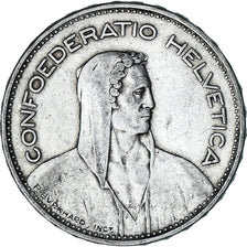 Coin, Switzerland, 5 Francs, 1970, Bern, EF(40-45), Silver, KM:40