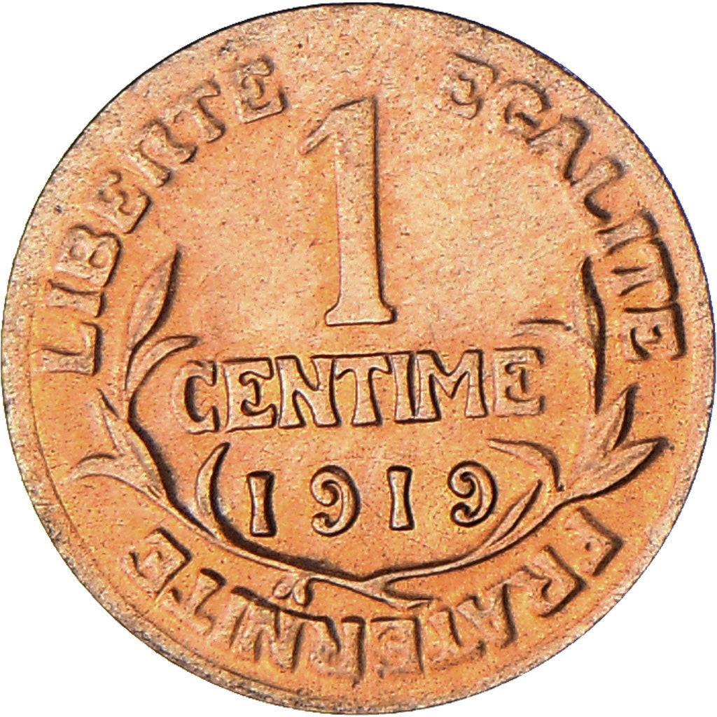 Coin, France, Dupuis, Centime, 1919, Paris, MS(63), Bronze, KM:840