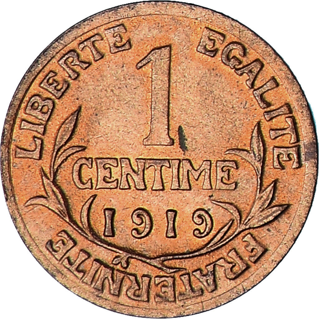 Coin, France, Dupuis, Centime, 1919, Paris, EF(40-45), Bronze, KM:840