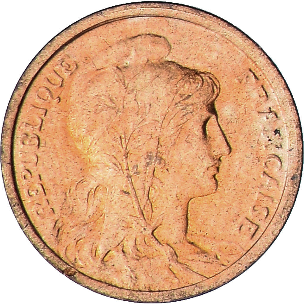 Coin, France, Dupuis, Centime, 1919, Paris, AU(55-58), Bronze, KM:840
