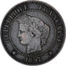 Moneta, Francia, 2 Centimes, 1897, Paris, BB, Bronzo, Gadoury:105