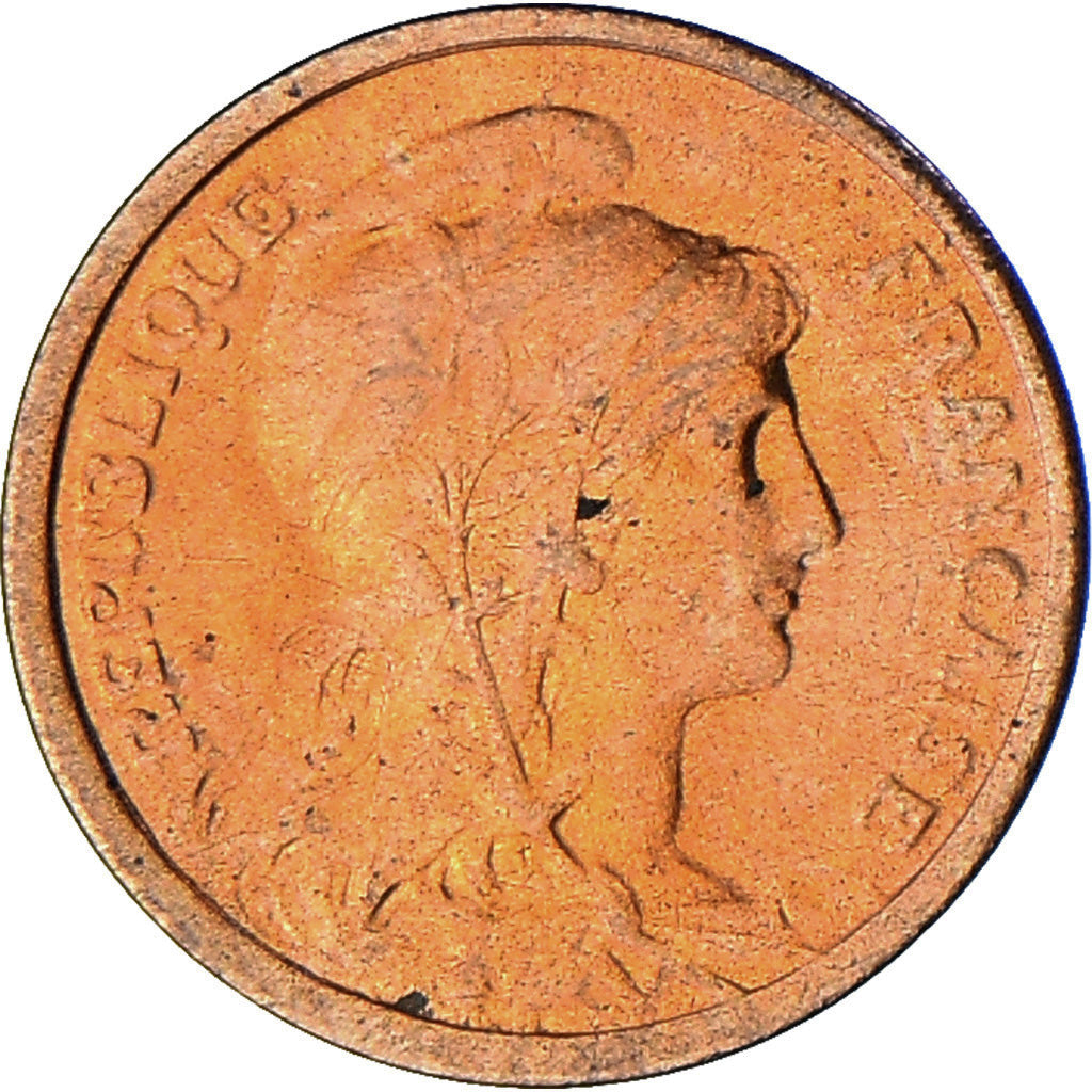 Coin, France, Dupuis, Centime, 1919, Paris, MS(63), Bronze, KM:840, Gadoury:90