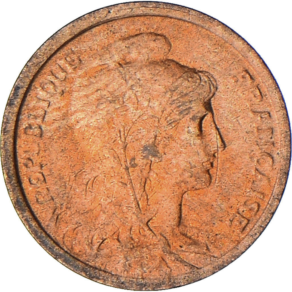Coin, France, Dupuis, Centime, 1919, Paris, AU(55-58), Bronze, KM:840