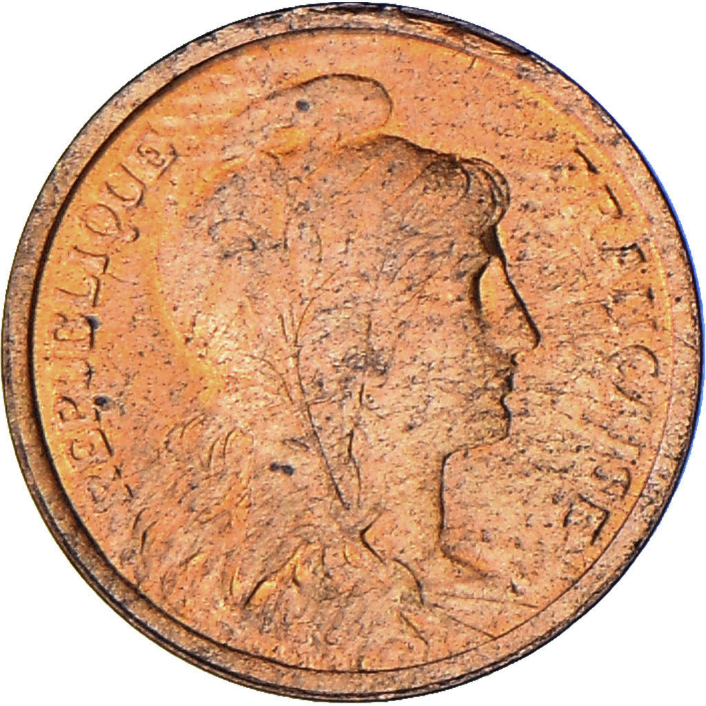 Coin, France, Dupuis, Centime, 1919, Paris, AU(55-58), Bronze, KM:840