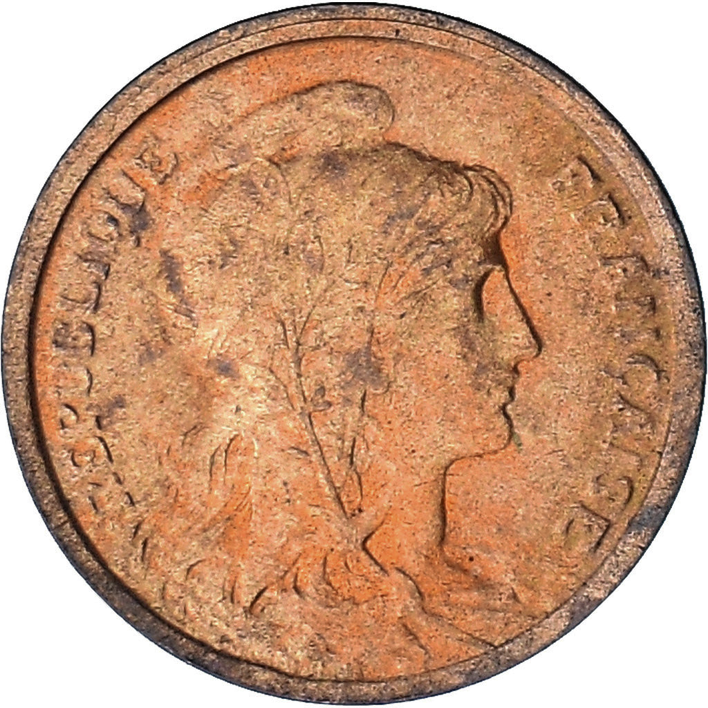 Coin, France, Dupuis, Centime, 1919, Paris, AU(50-53), Bronze, KM:840