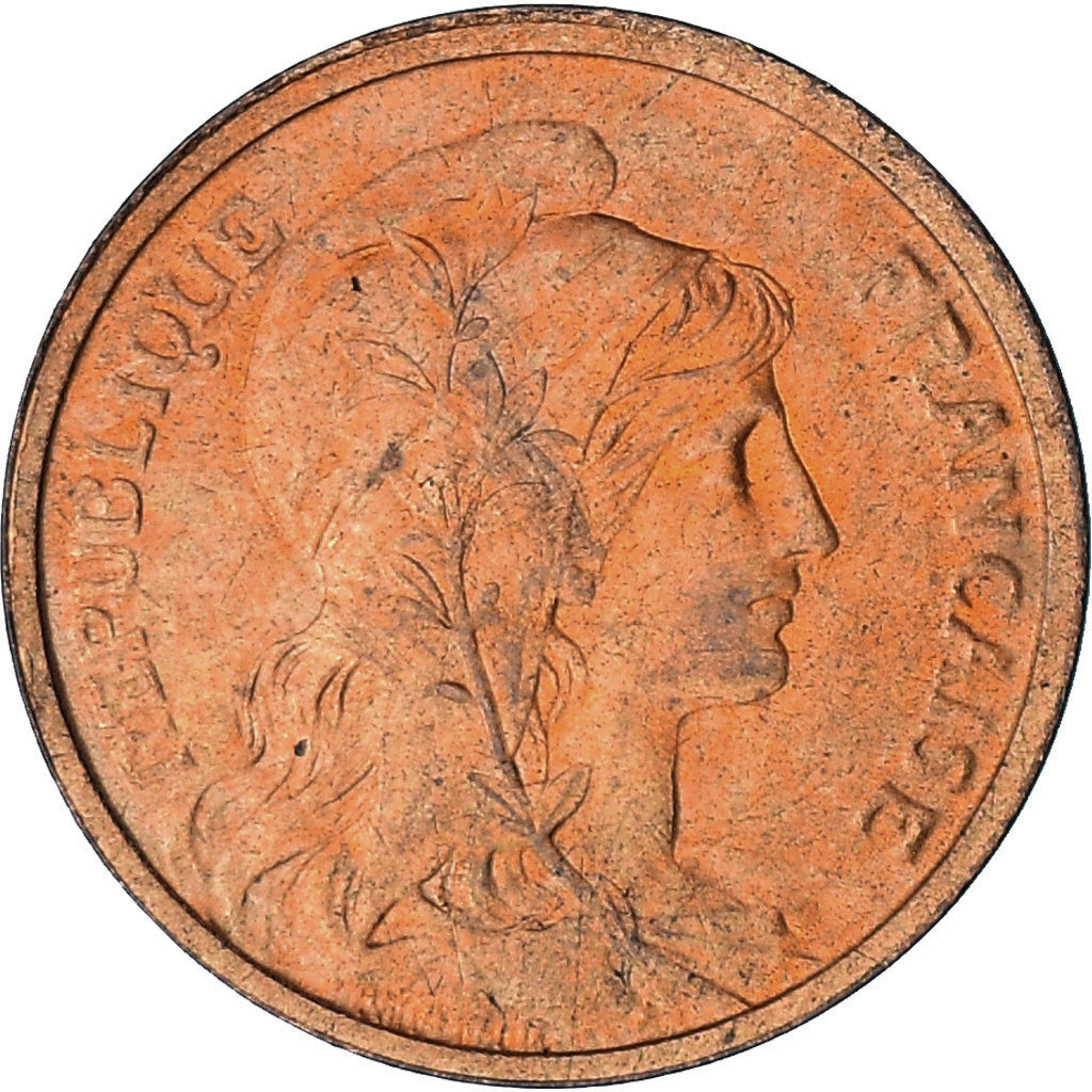 Coin, France, Dupuis, 2 Centimes, 1911, Paris, AU(55-58), Bronze, KM:841