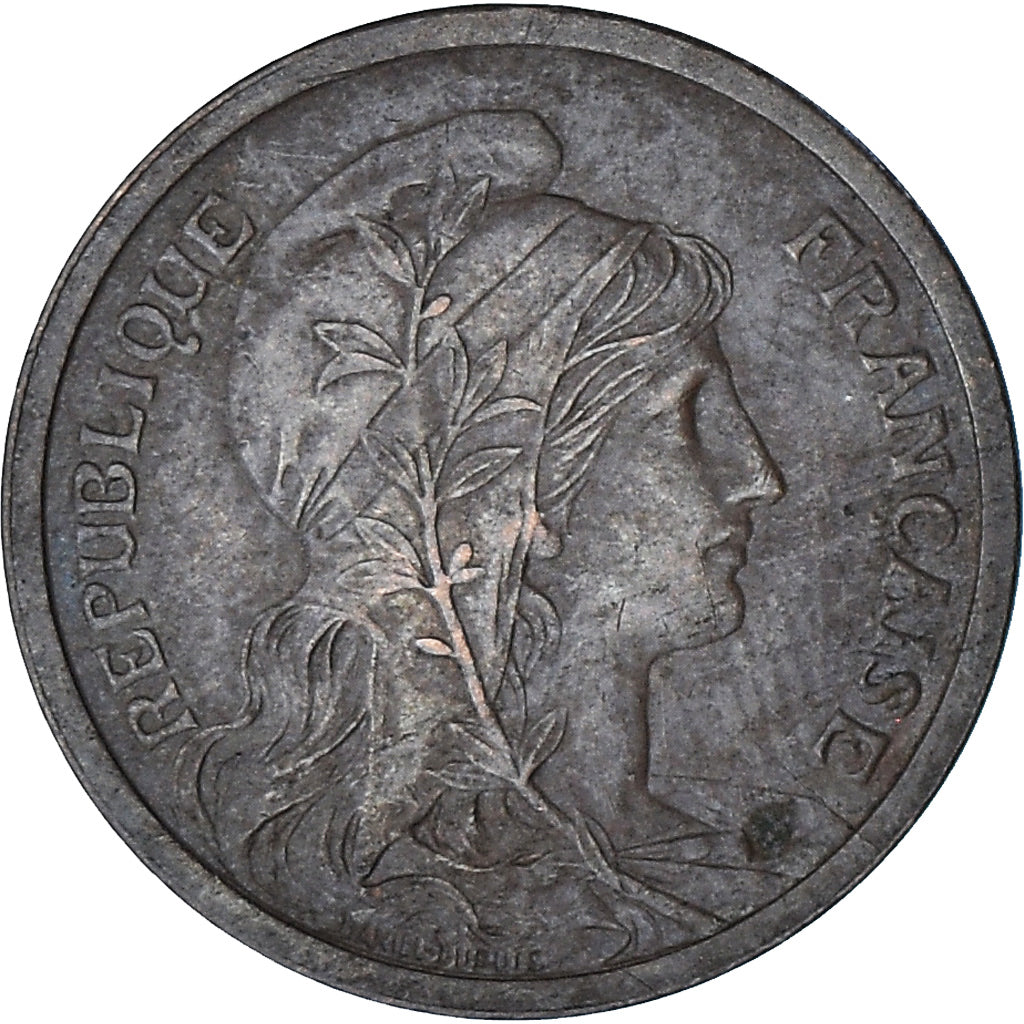 Moneta, Francja, Dupuis, 2 Centimes, 1911, Paris, VF(20-25), Brązowy, KM:841