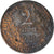 Moneta, Francja, Dupuis, 2 Centimes, 1911, Paris, VF(20-25), Brązowy, KM:841