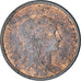 Münze, Frankreich, Dupuis, 2 Centimes, 1919, Paris, VZ, Bronze, KM:841