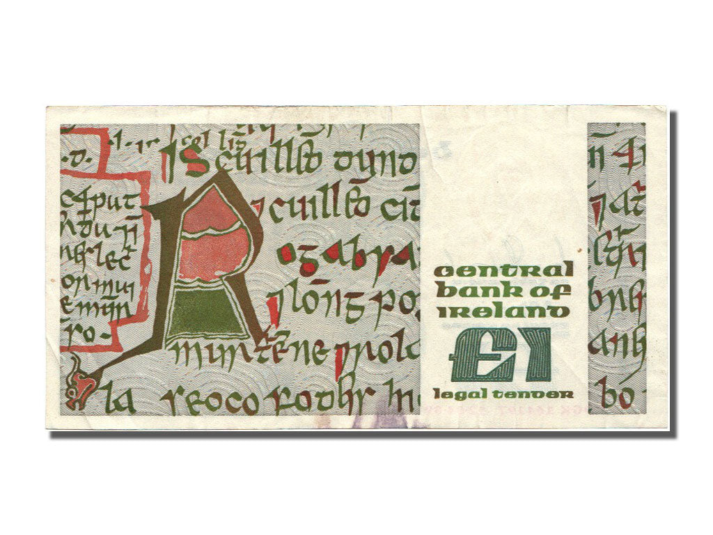 Banknote, Ireland - Republic, 1 Pound, 1989, AU(55-58)