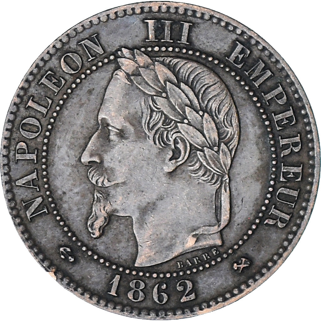 Coin, France, Napoleon III, Napoléon III, 2 Centimes, 1862, Bordeaux